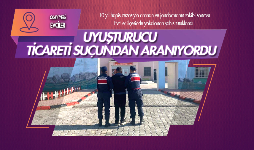 Uyuşturucu ticareti suçundan aranıyordu